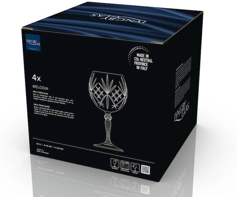 Lyngby Glas Sklenice Gin & tonic Melodia 65 cl (4 ks)