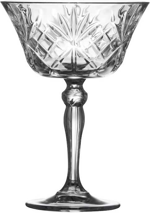 Lyngby Glas Sklenice na šampaňské Melodia 26 cl (4 ks)