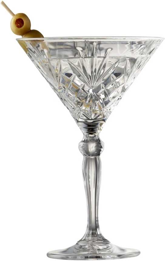 Lyngby Glas Koktejlové sklenice Melodia 21 cl (4 ks)