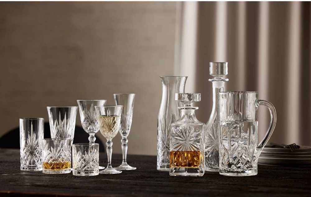 Lyngby Glas Sklenice na pivo Melodia 40 cl (4 ks)