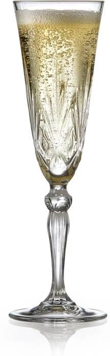 Lyngby Glas Sklenice na šampaňské Melodia 16cl (4 ks)
