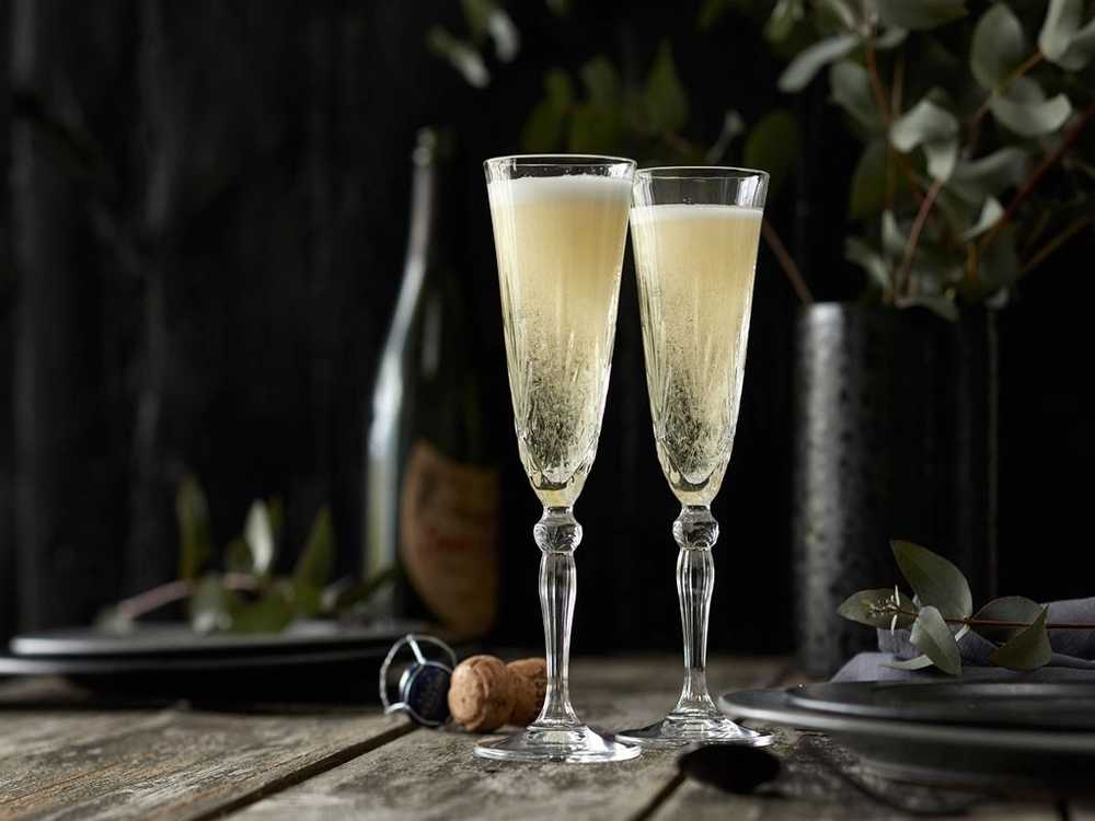 Lyngby Glas Sklenice na šampaňské Melodia 16cl (4 ks)