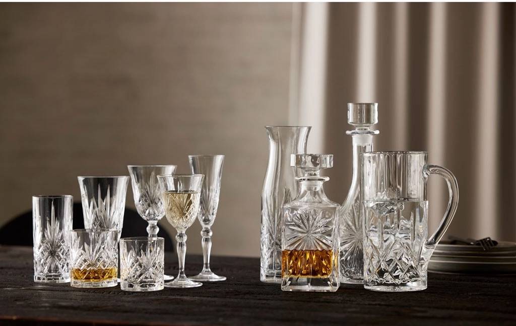 Lyngby Glas Sklenice na červené víno Melodia (4 ks)