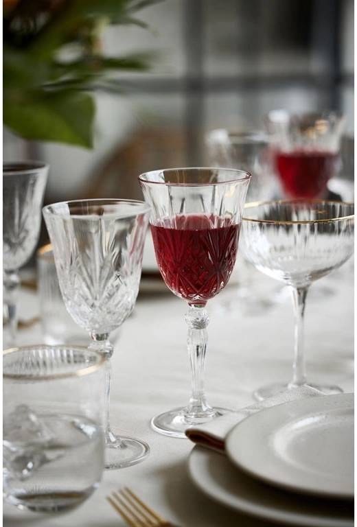 Lyngby Glas Sklenice na červené víno Melodia (4 ks)