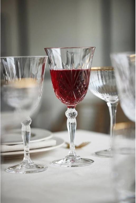 Lyngby Glas Sklenice na červené víno Melodia (4 ks)