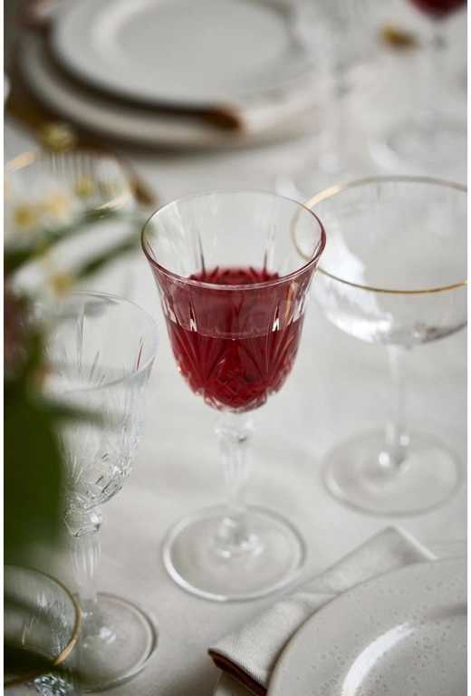 Lyngby Glas Sklenice na červené víno Melodia (4 ks)