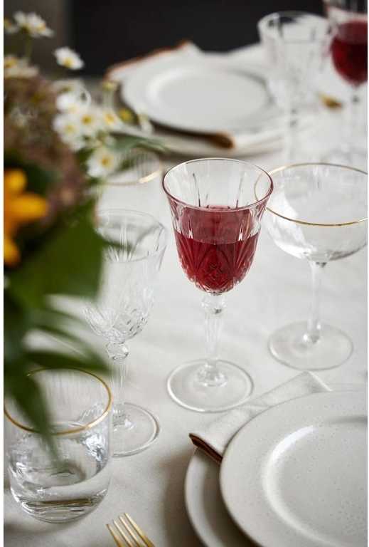 Lyngby Glas Sklenice na červené víno Melodia (4 ks)