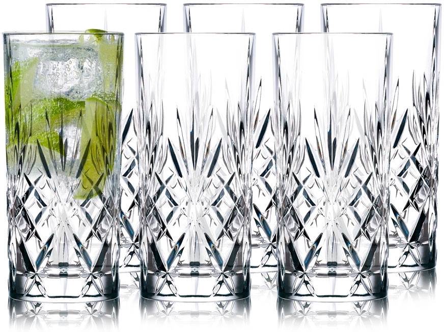 Lyngby Glas Sada sklenic Highball Melodia (6 ks)