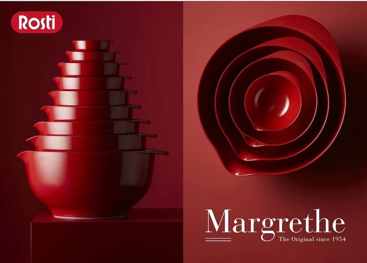Rosti Kuchyňská mísa Margrethe 2L Red