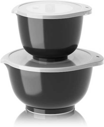 Rosti Sada kuchyňských mís Margrethe 1,5+3L Black