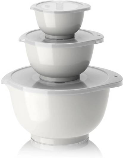 Rosti Sada kuchyňských mís 0,25+0,75+3L White