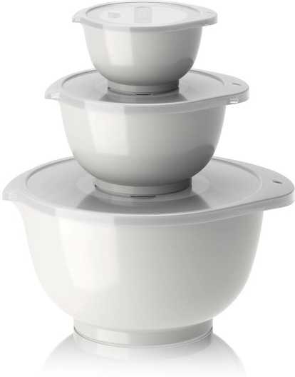 Rosti Sada kuchyňských mís 0,25+0,75+3L White