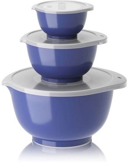 Rosti Sada kuchyňských mís 0,25+0,75+3L Electric blue