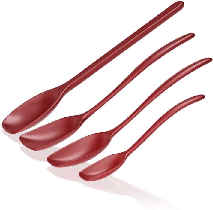 Rosti Sada kuchyňských lžic (4ks) Classic Red