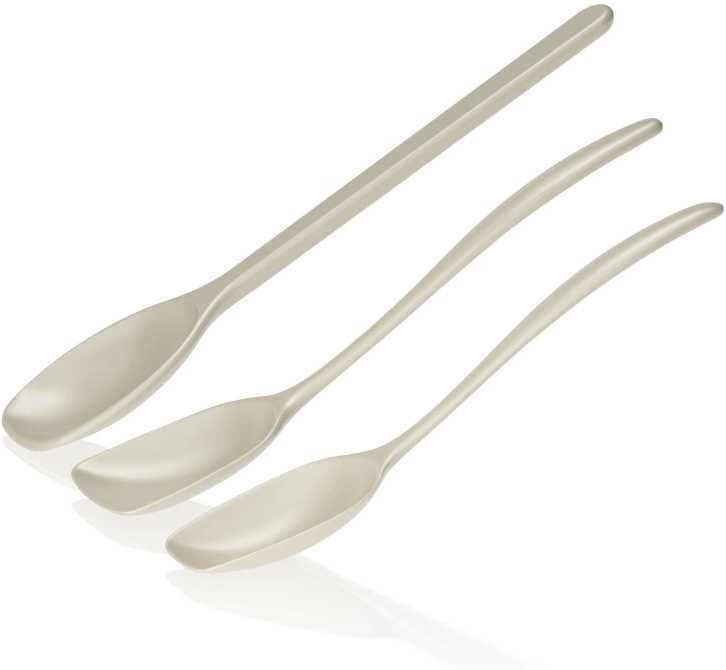 Rosti Sada kuchyňských lžic (3ks) Classic Humus