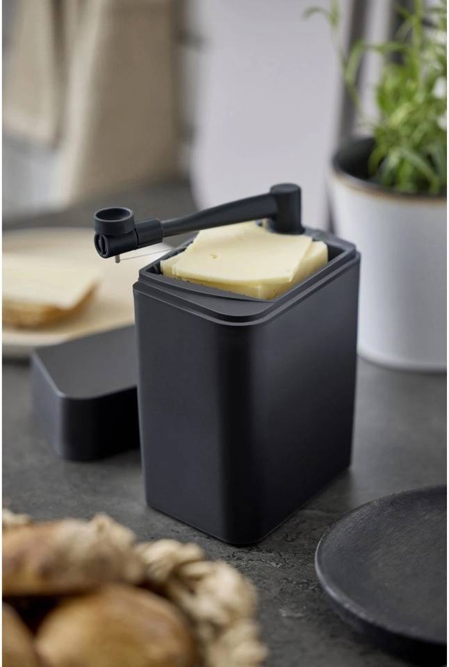 Rosti Box na skladování a krájení sýra Classic Black