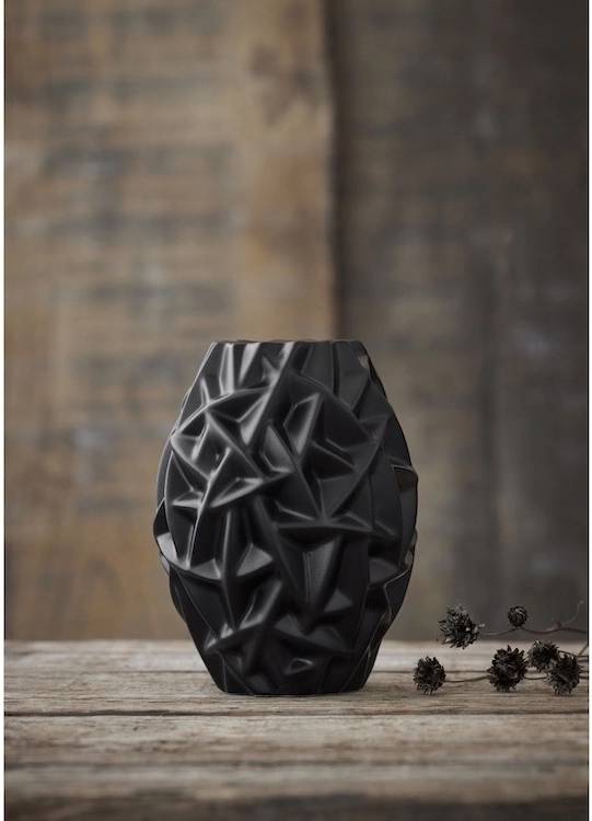 Morsø Porcelánová váza Willow Black 21 cm