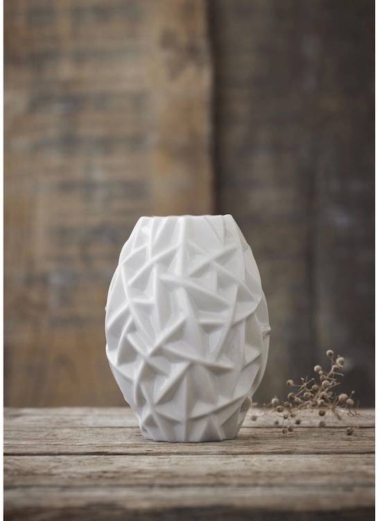 Morsø Porcelánová váza Willow White 21 cm