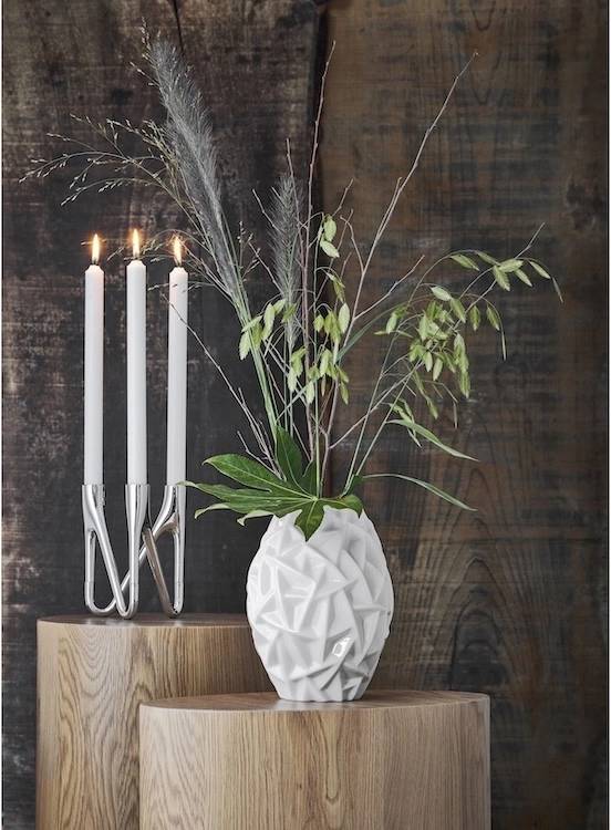 Morsø Porcelánová váza Willow White 21 cm
