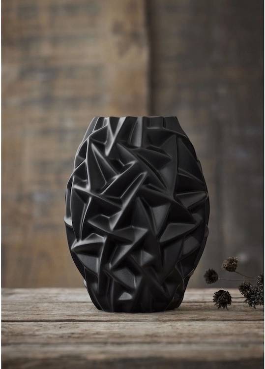 Morsø Porcelánová váza Willow Black 26 cm