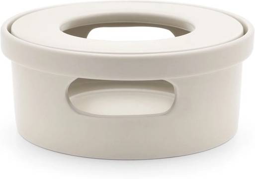 Bredemeijer Kameninový ohřívač na čajovou konvičku Skagen bílý