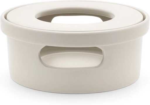 Bredemeijer Kameninový ohřívač na čajovou konvičku Skagen bílý