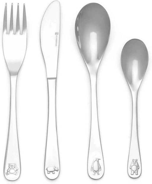 Zilverstad Dětská sada příborů Divočina (4ks)