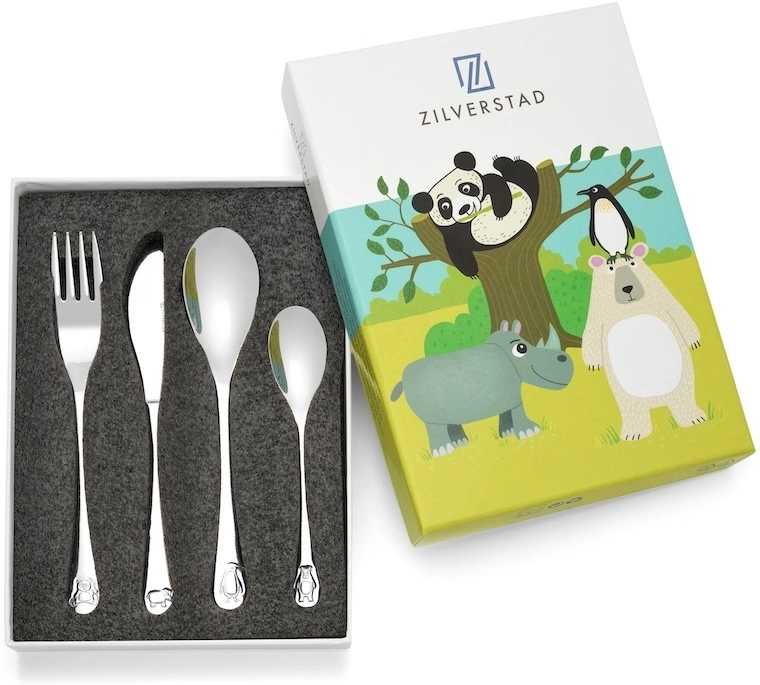 Zilverstad Dětská sada příborů Divočina (4ks)