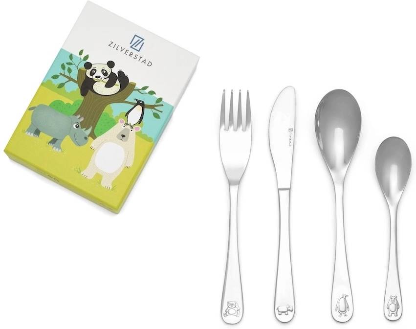 Zilverstad Dětská sada příborů Divočina (4ks)