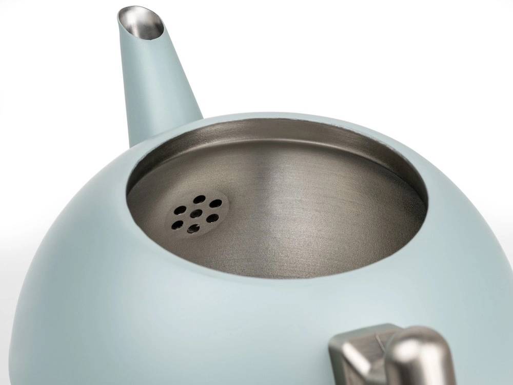 Bredemeijer Dvoustěnná konvička na čaj Duet Bella Ronde 1,2L Light Blue