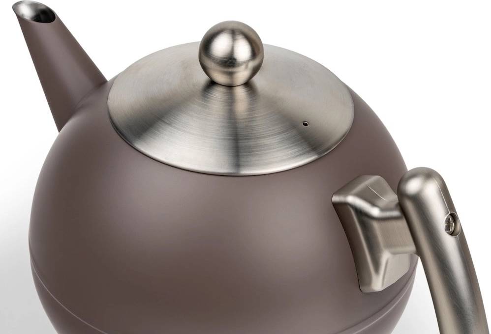Bredemeijer Dvoustěnná konvička na čaj Duet Bella Ronde 1,2L Aubergine