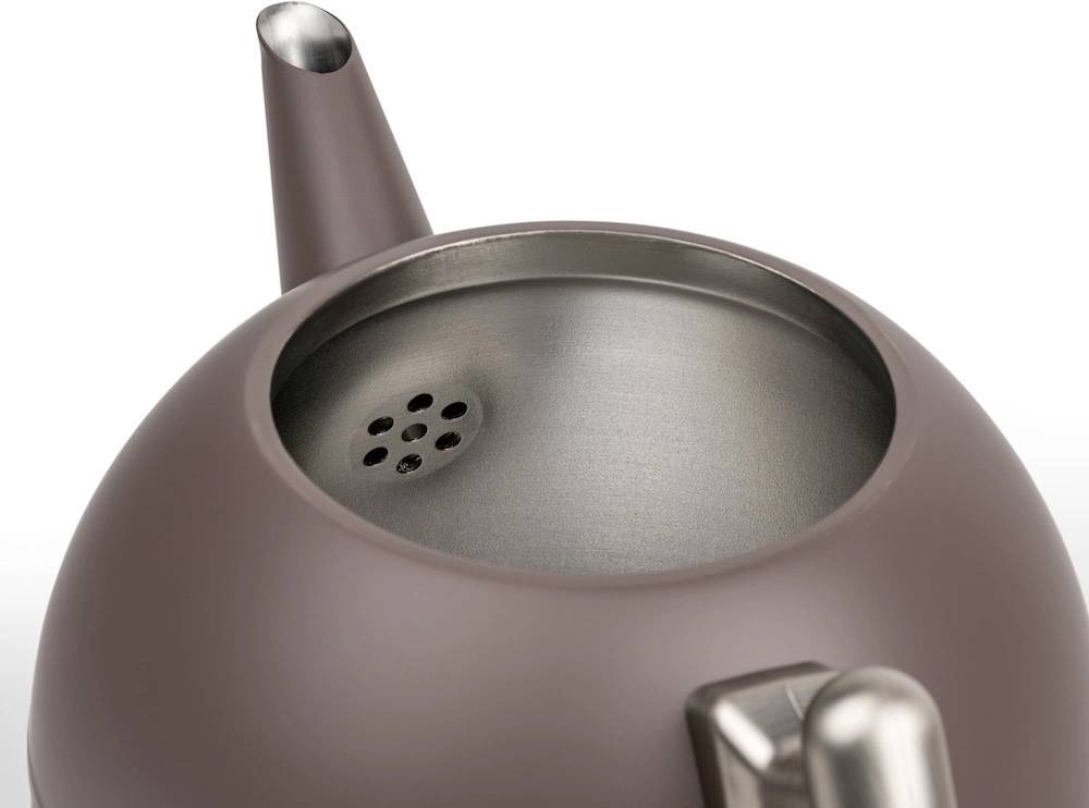 Bredemeijer Dvoustěnná konvička na čaj Duet Bella Ronde 1,2L Aubergine
