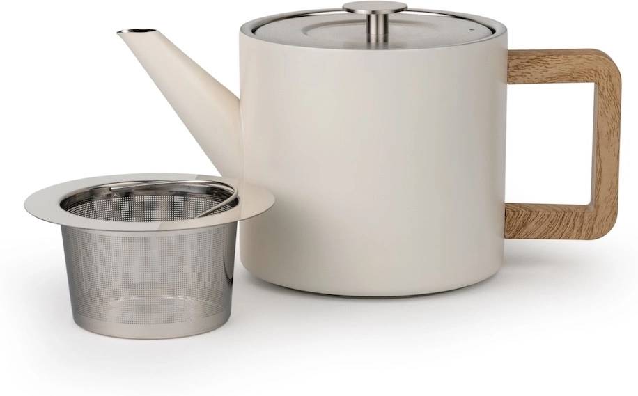 Bredemeijer Dvoustěnná konvička na čaj Duet Narvik 1,1L Warm White
