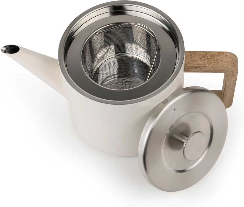 Bredemeijer Dvoustěnná konvička na čaj Duet Narvik 1,1L Warm White