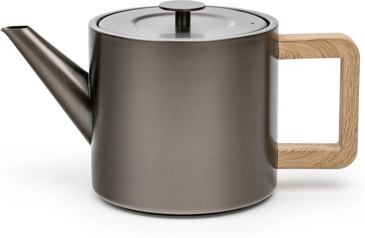 Bredemeijer Dvoustěnná konvička na čaj Duet Narvik 1,1L Metallic Grey