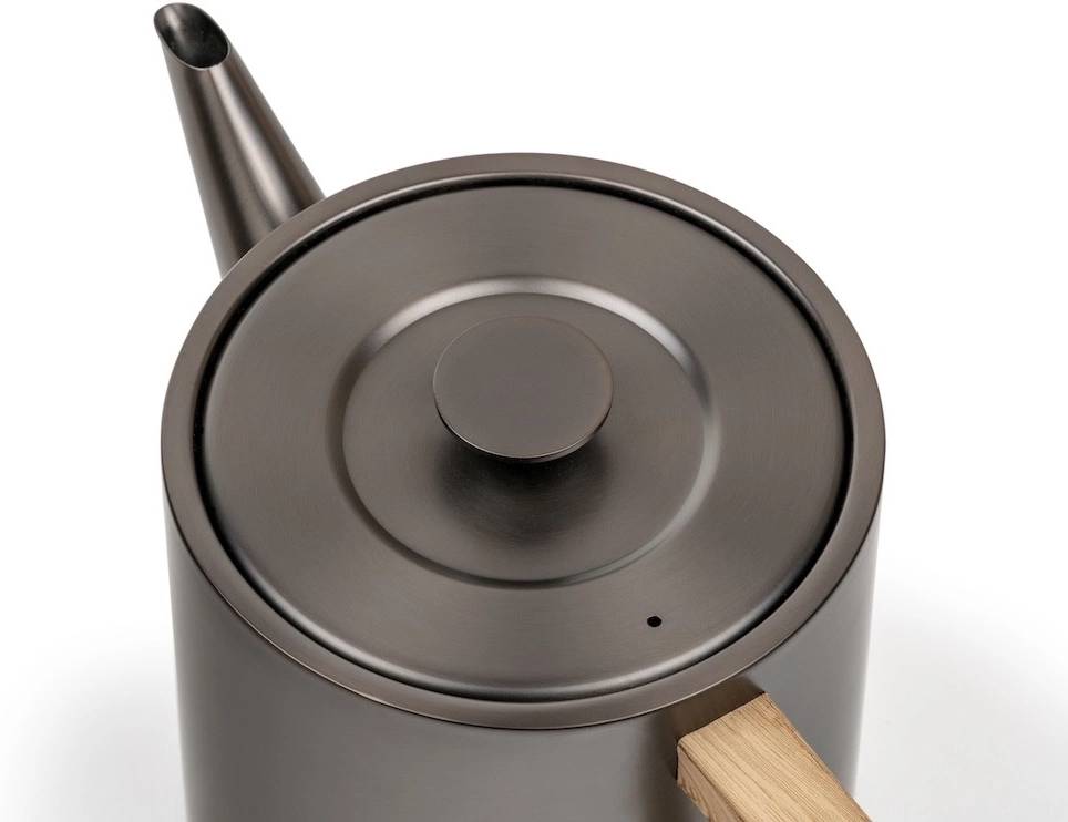 Bredemeijer Dvoustěnná konvička na čaj Duet Narvik 1,1L Metallic Grey