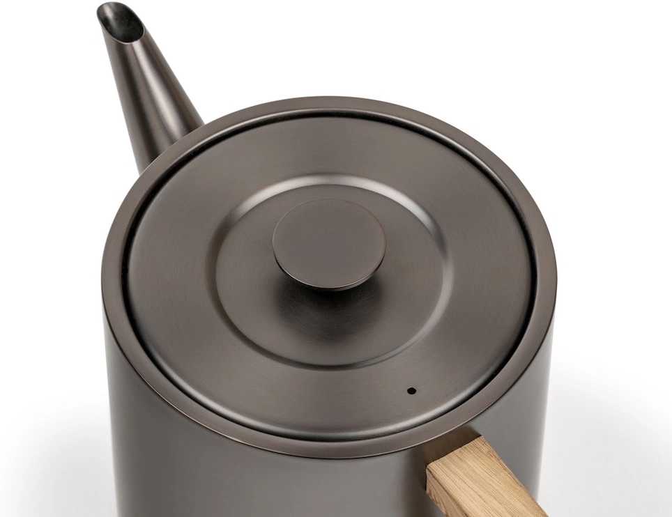 Bredemeijer Dvoustěnná konvička na čaj Duet Narvik 1,1L Metallic Grey