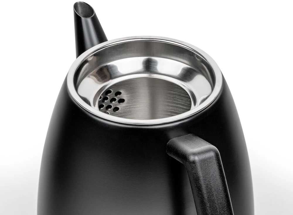 Bredemeijer Dvoustěnná konvička na čaj Duet Odense 1,1L Black