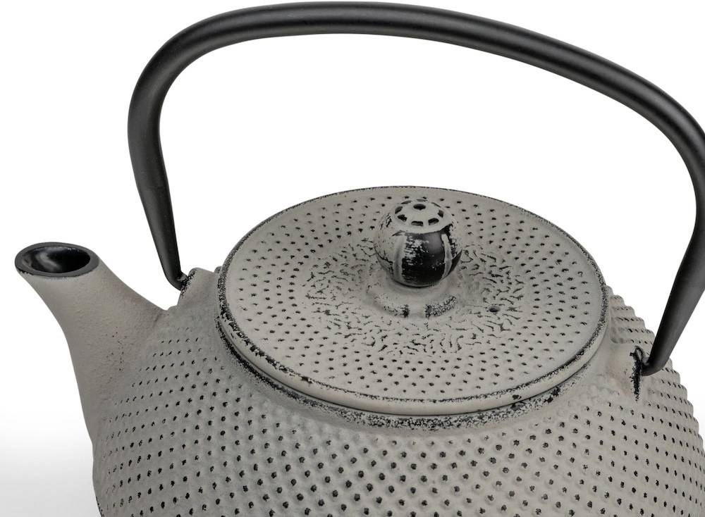 Bredemeijer Litinová konvička na čaj Jang 0,8L, šedá