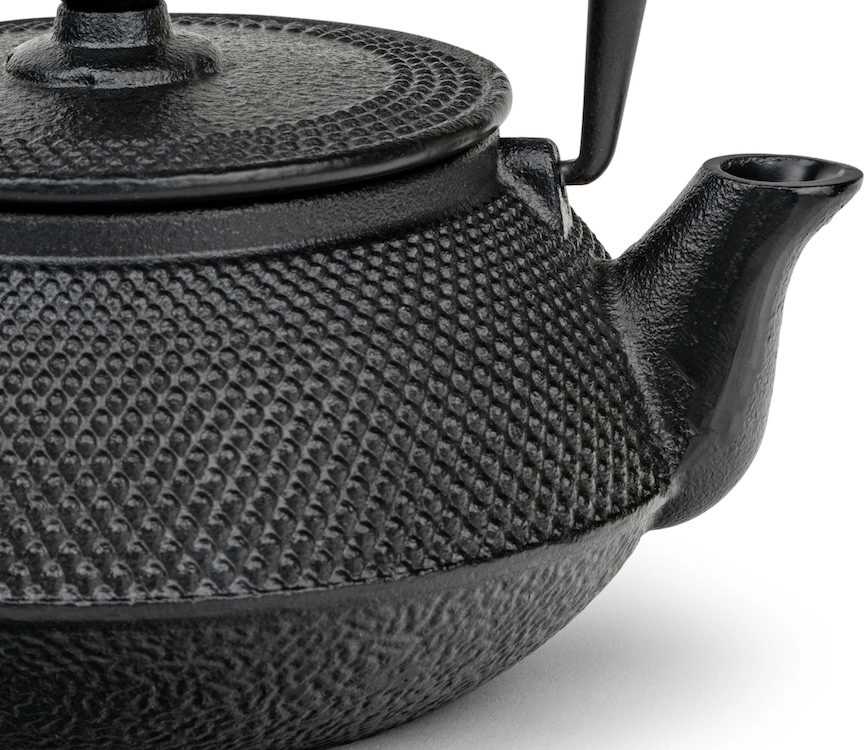 Bredemeijer Litinová konvička na čaj Jang 0,5L, černá