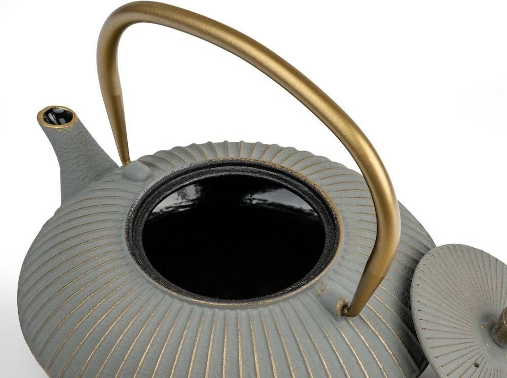 Bredemeijer Litinová konvička na čaj Linhai 1,1L, Grey