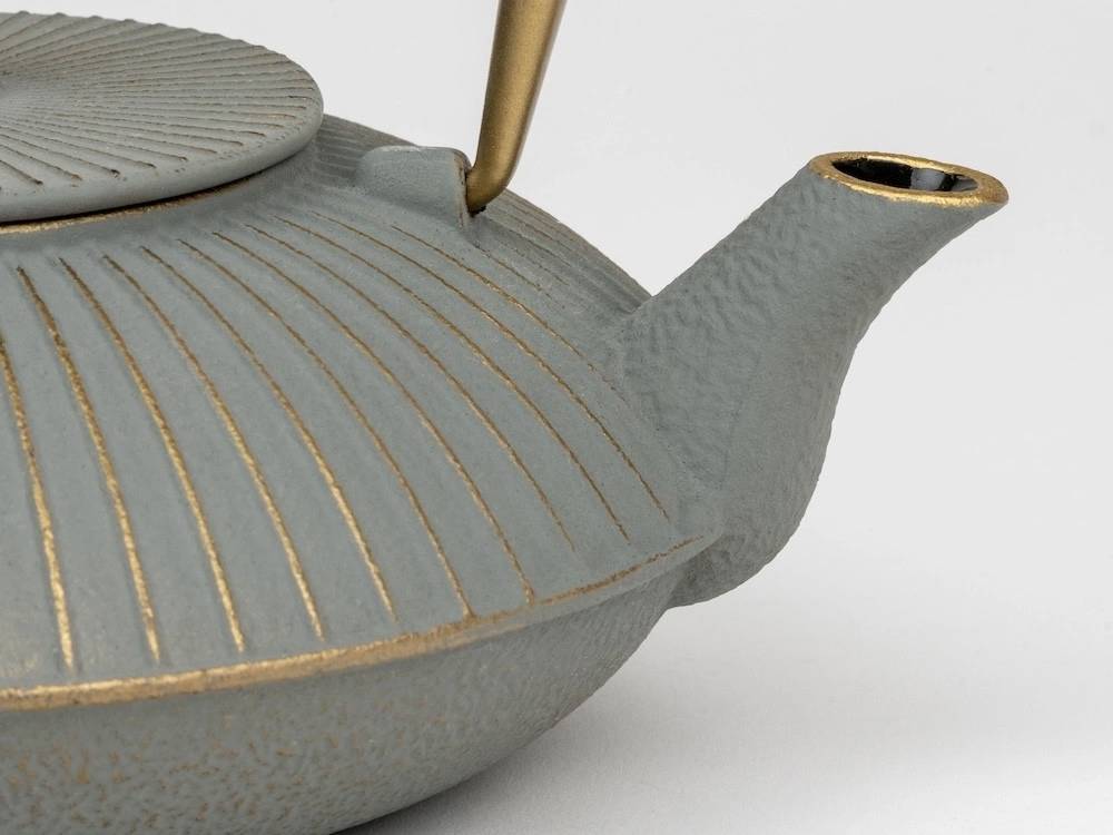 Bredemeijer Litinová konvička na čaj Linhai 1,1L, Grey