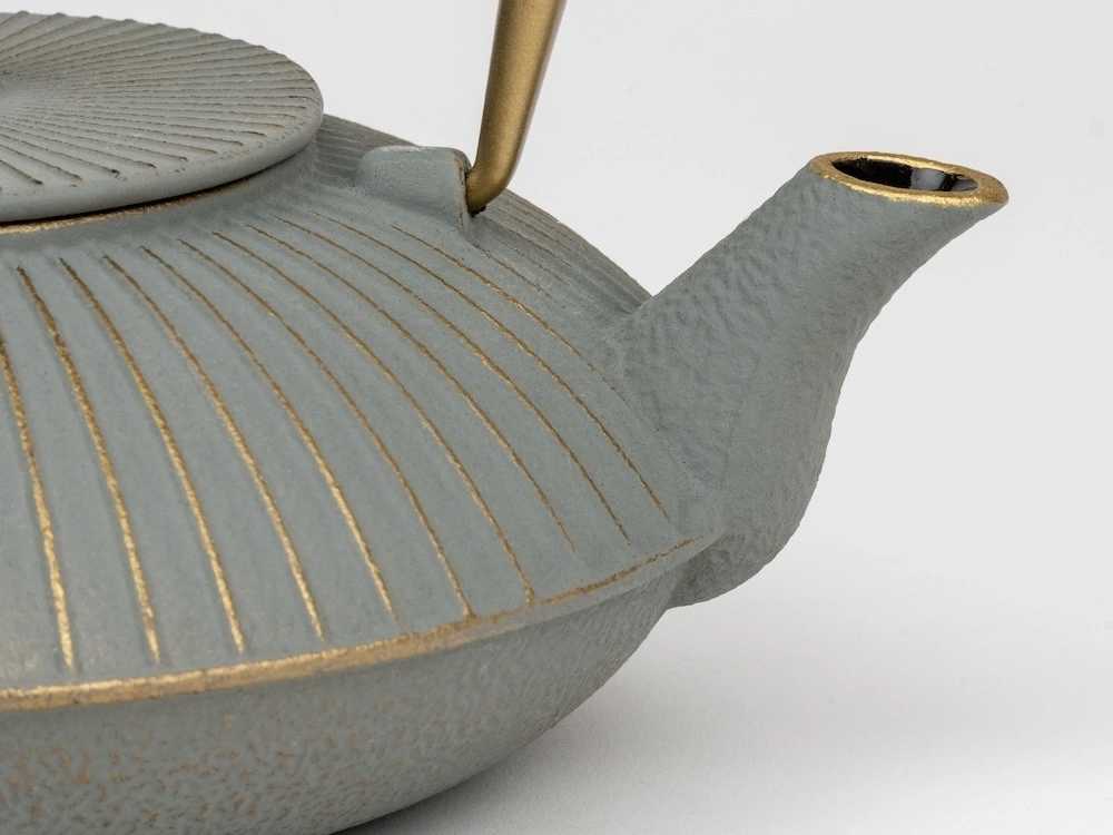 Bredemeijer Litinová konvička na čaj Linhai 1,1L, Grey