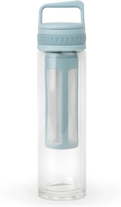 Leopold Vienna Dvostěnná skleněná termoláhev na přípravu Cold Brew Moshi Mint 600ml