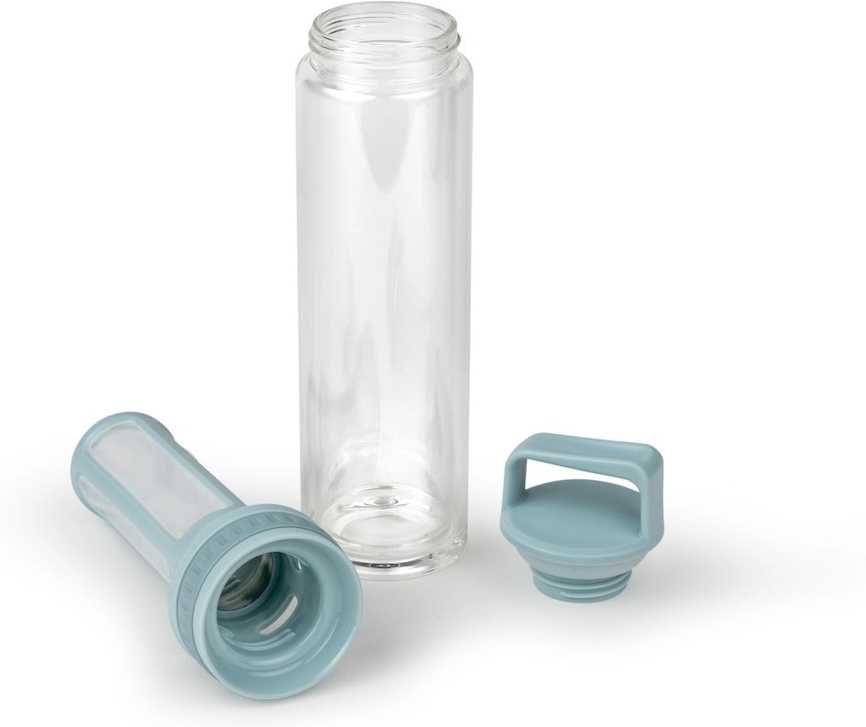 Leopold Vienna Dvostěnná skleněná termoláhev na přípravu Cold Brew Moshi Mint 600ml