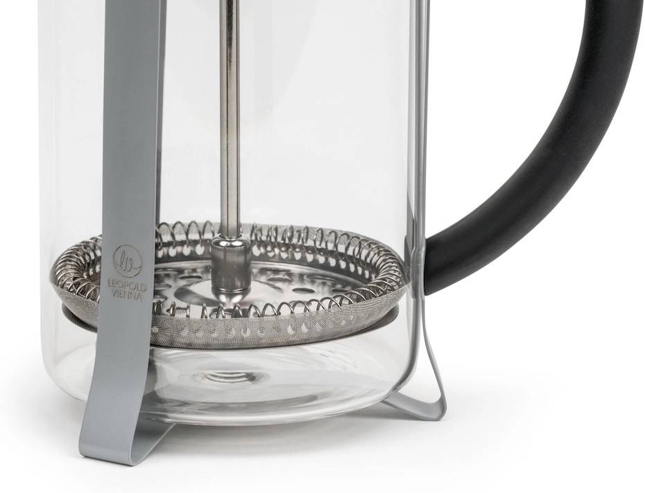 Leopold Vienna French Press Moshi Grey  600 ml
