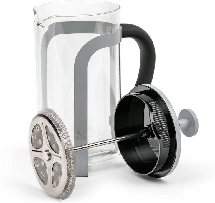 Leopold Vienna French Press Moshi Grey  600 ml