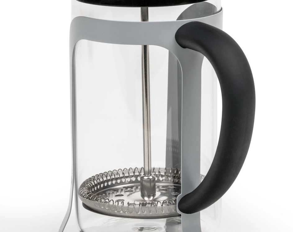 Leopold Vienna French Press Moshi Grey  600 ml