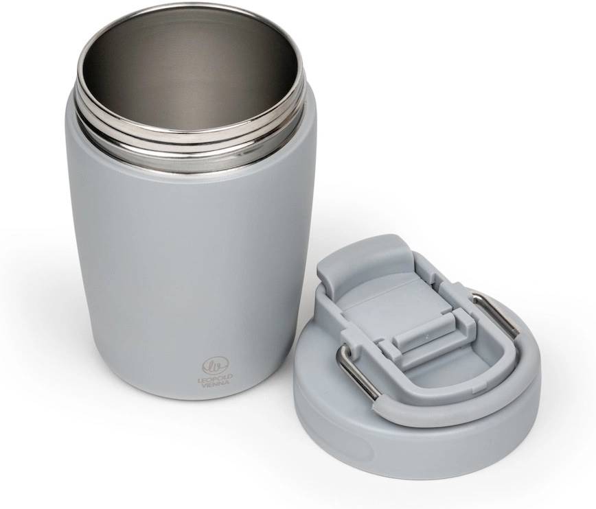 Leopold Vienna Termohrnek Moshi Grey 350 ml