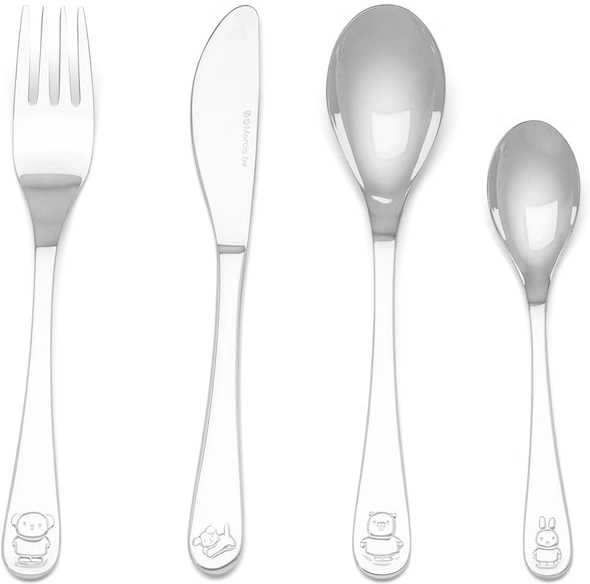 Zilverstad Dětská sada příborů (4 ks) Miffy Friends